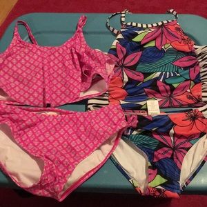 Girls bathing suits